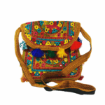 Handmade Embroidered Boho Crossbody Satchel Bag - Beechikki - Image 4