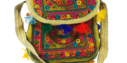 Ethnic Handmade Decorative Satchel, Women's Purse