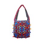 Hand Embroidered Boho Square-Shaped Shoulder Bag - Beechikki - Image 8