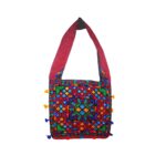Hand Embroidered Boho Square-Shaped Shoulder Bag - Beechikki - Image 10