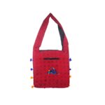 Hand Embroidered Boho Square-Shaped Shoulder Bag - Beechikki - Image 13
