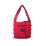 Hand Embroidered Boho Square-Shaped Shoulder Bag - Beechikki - Image 15