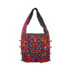 Hand Embroidered Boho Square-Shaped Shoulder Bag - Beechikki - Image 14