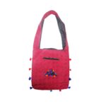 Hand Embroidered Boho Square-Shaped Shoulder Bag - Beechikki - Image 19