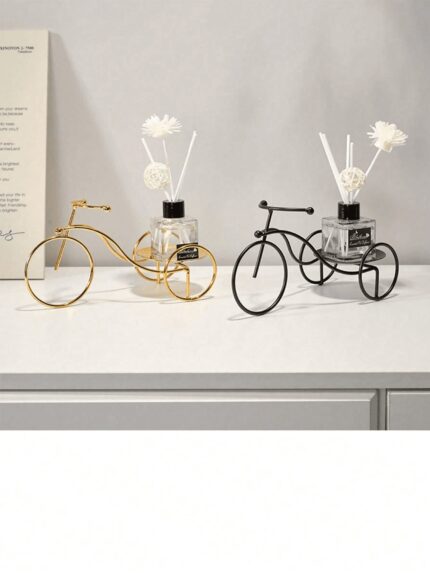 iron bicycle statue
