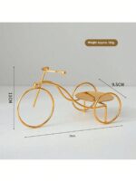 iron bicycle statue