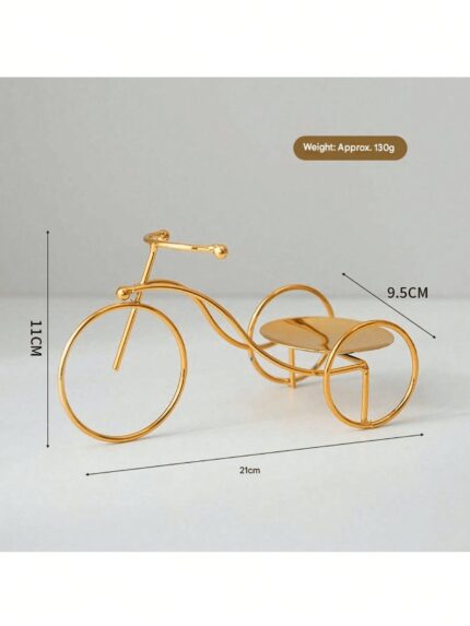 iron bicycle statue