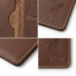 Ozil Pebbled Grain Leather Passport Cover, Genuine Leather - Image 5