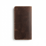 Ozil Genuine Leather Vintage Style Slim Long Wallet, ID Window - Image 14