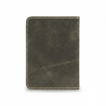 Ozil Pull-Up Grain Leather Passport Cover, Genuine Leather, 3 Colours Available - Image 4