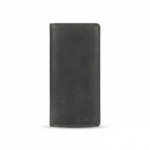 Ozil Genuine Leather Vintage Style Slim Long Wallet, ID Window - Image 18