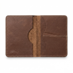 Ozil Pebbled Grain Leather Passport Cover, Genuine Leather - Image 4