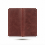 Ozil Genuine Leather Vintage Style Slim Long Wallet, ID Window - Image 7