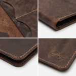 Ozil Pull-Up Grain Leather Passport Cover, Genuine Leather, 3 Colours Available - Image 11