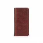 Ozil Genuine Leather Vintage Style Slim Long Wallet, ID Window - Image 4