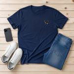 Beechikki Men's Chest Print Graphic T-Shirt - Image 12