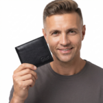 Ozil Smooth Grain Leather Bifold Wallet, Genuine Leather - Image 2