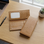 Ozil Genuine Leather Compact Long Wallet, ID Window - Image 13