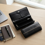 Ozil Genuine Leather Long Wallet Flap Close, Phone Pocket - Image 7