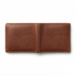 Ozil Pebbled Grain Slim Bifold Wallet, Genuine Leather - Image 12