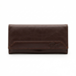 Ozil Genuine Leather Long Wallet Flap, ID Window - Image 9