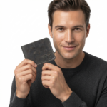 Ozil Pull-Up Grain Leather Bifold Wallet, Genuine Leather - Image 2