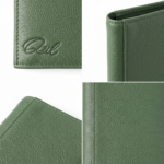 Ozil Genuine Leather Long Wallet ID Window, 11 Slots - Image 6