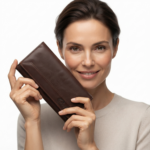 Ozil Genuine Leather Long Wallet Flap, ID Window - Image 8