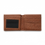 Ozil Pebbled Grain Slim Bifold Wallet, Genuine Leather - Image 11