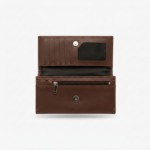 Ozil Genuine Leather Long Wallet Flap, ID Window - Image 10