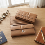 Ozil Genuine Leather Long Wallet Flap Close, Phone Pocket - Image 29