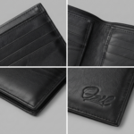 Ozil Smooth Grain Leather Bifold Wallet, Genuine Leather - Image 7