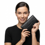Ozil Genuine Leather Long Wallet Flap, ID Window - Image 5
