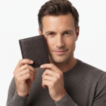 Ozil Pebbled Grain Leather Card Wallet, Genuine Leather - Image 14