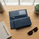 Ozil Genuine Leather Long Wallet ID Window, 11 Slots - Image 12