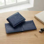Ozil Smooth Grain Leather Bifold Wallet, Genuine Leather - Image 14