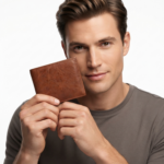 Ozil Pebbled Grain Slim Bifold Wallet, Genuine Leather - Image 9