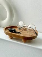 The Artisan Oval Wooden Catchall Tray - Beechikki - Image 5